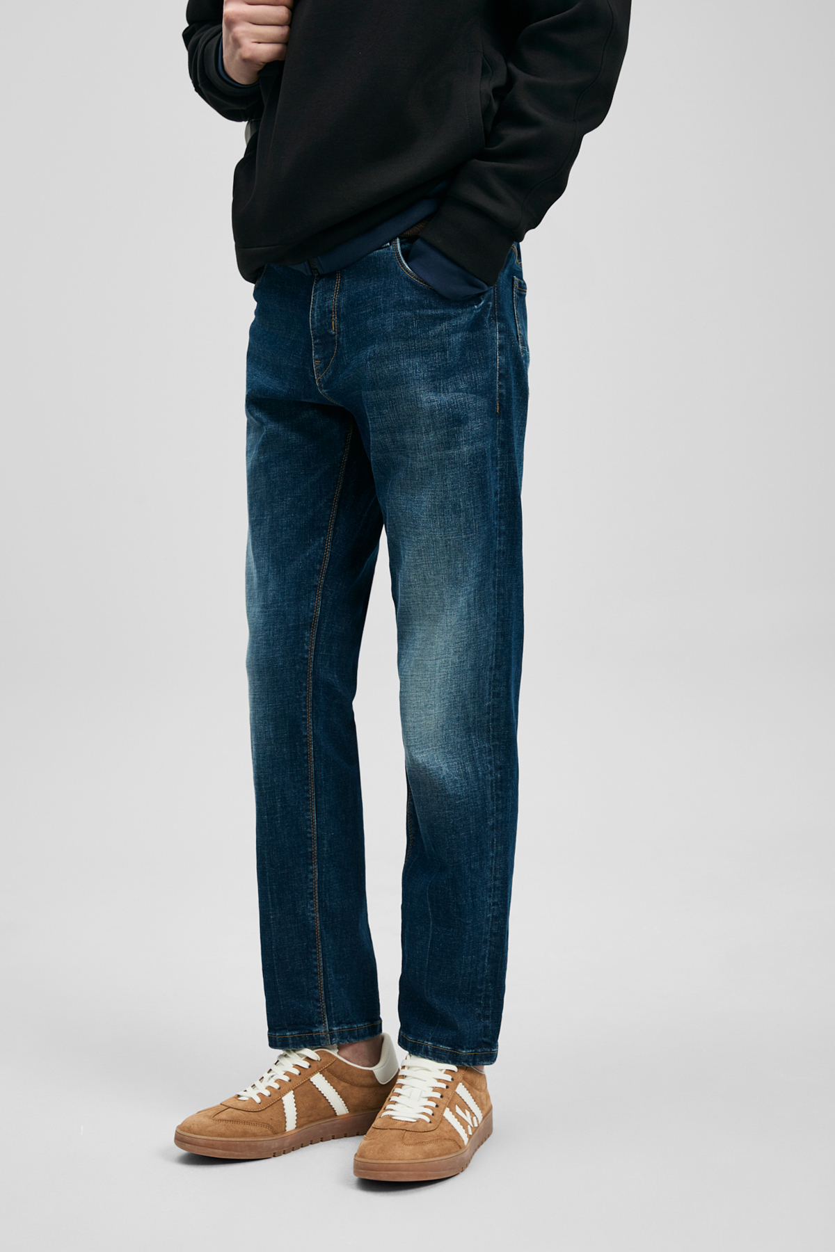 Alex Smart Jean Erkek Pantolon Slim Fit İndigo - LUFIAN