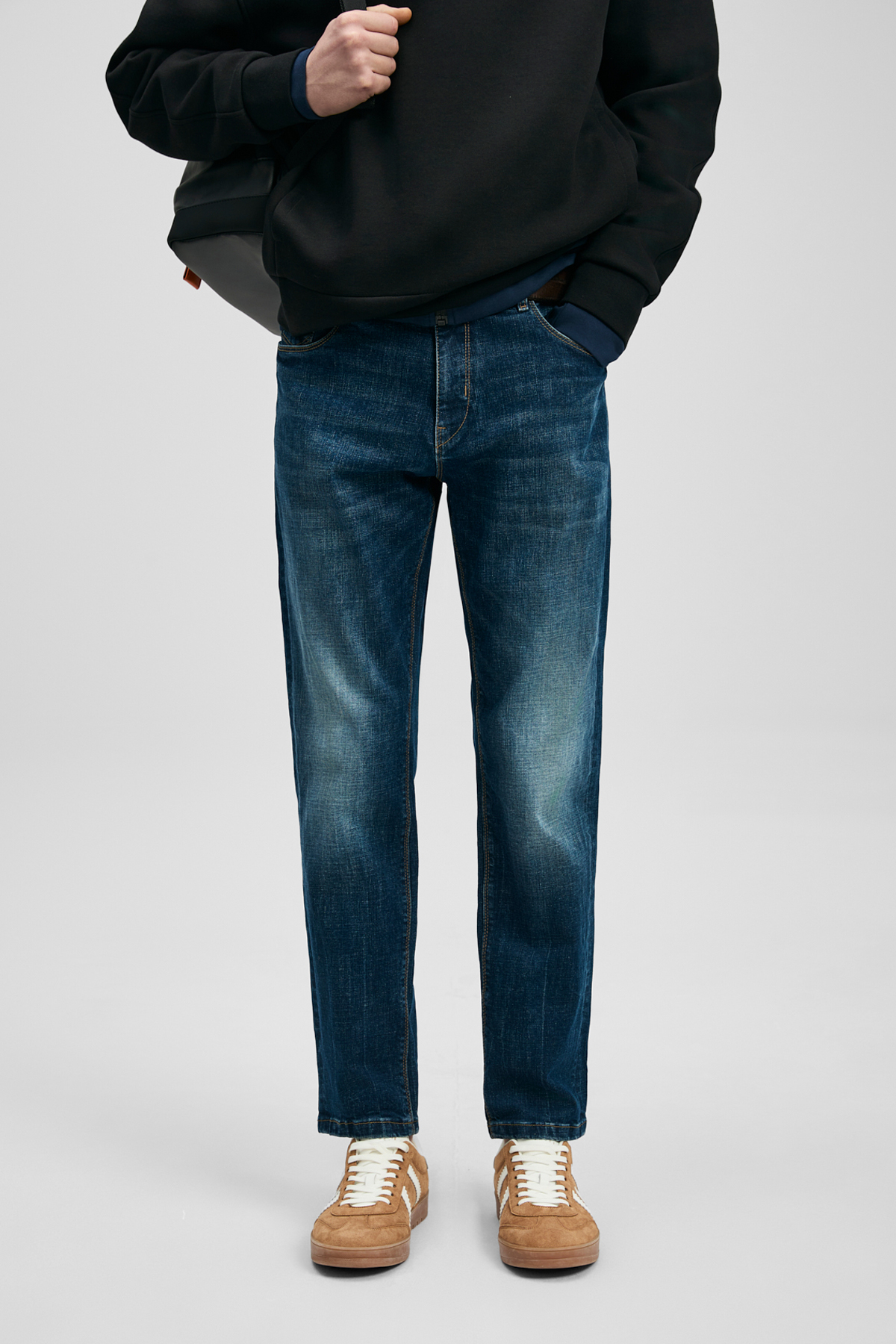 Alex Smart Jean Erkek Pantolon Slim Fit İndigo - LUFIAN