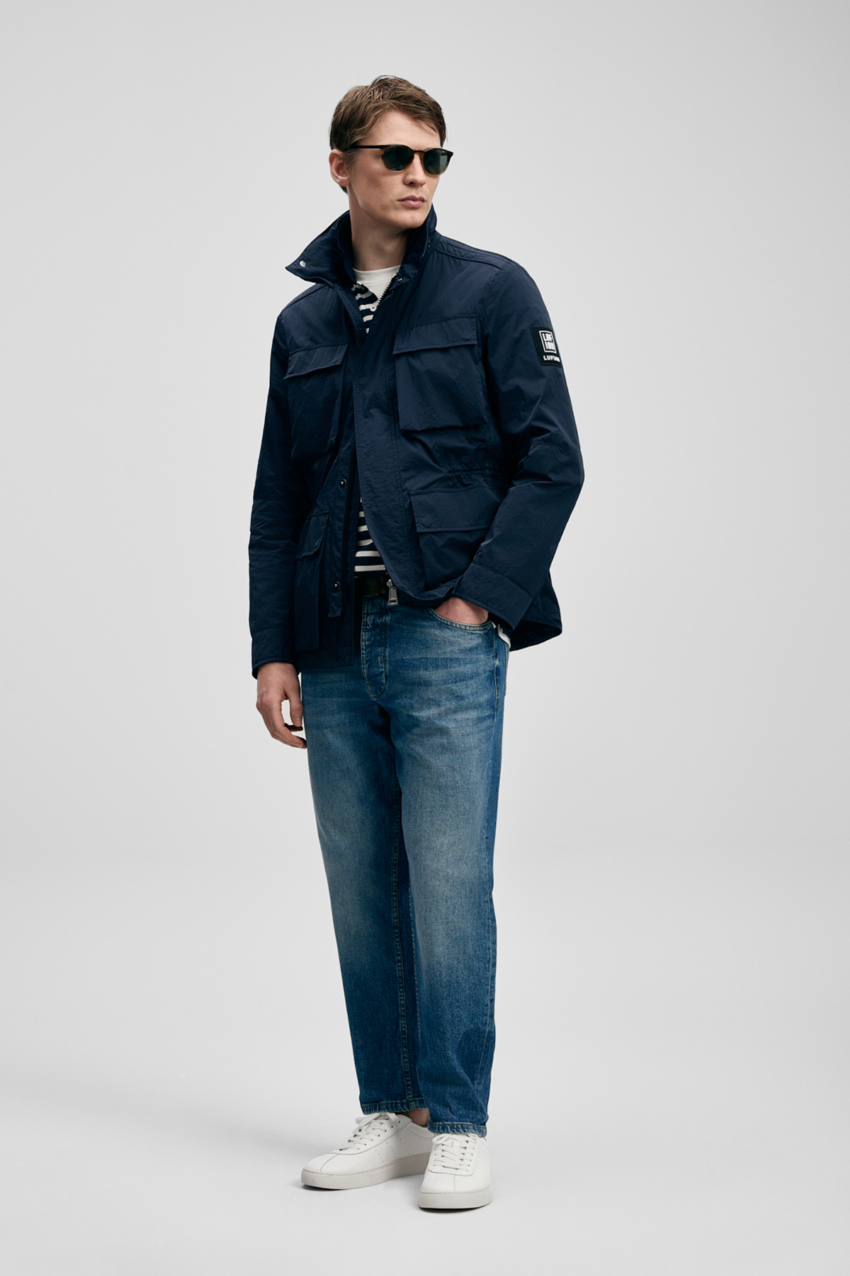 Andre Smart Jean Erkek Pantolon Straight Fit Mavi - LUFIAN