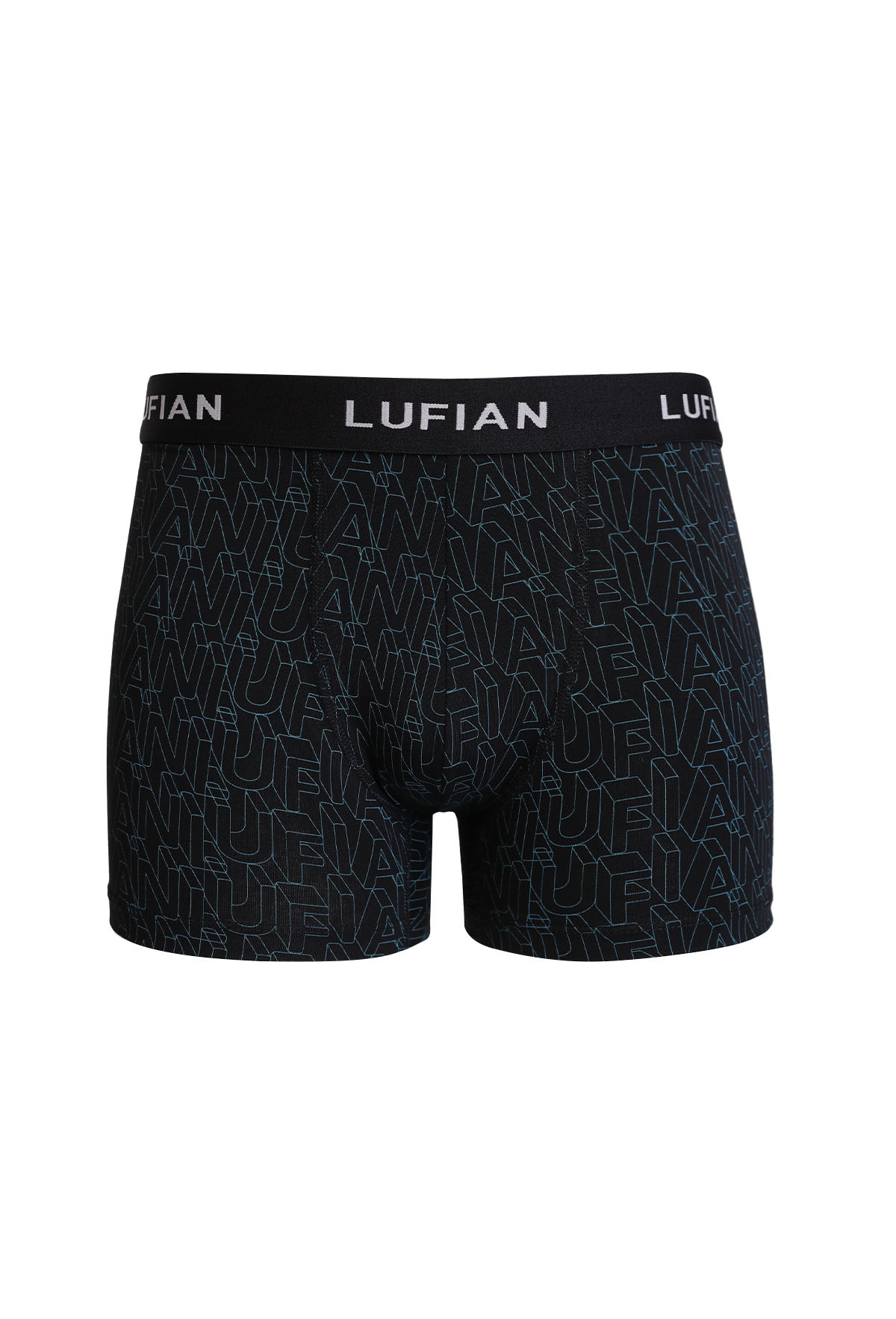 Anka Erkek Pamuklu Boxer Siyah - LUFIAN