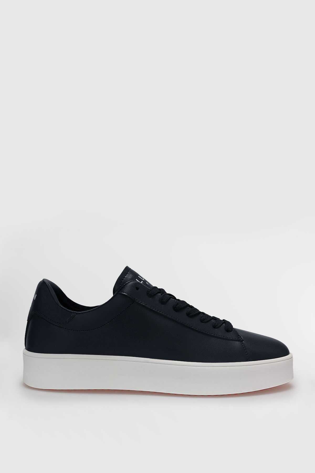 Anton Erkek Deri Sneaker Ayakkabı Lacivert - Lufian