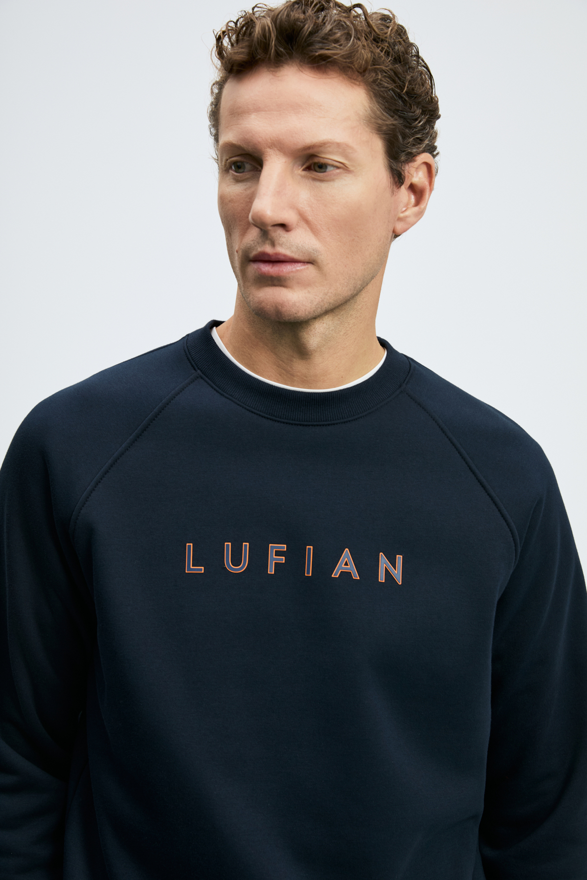 Bren Erkek Sweatshirt Lacivert - LUFIAN