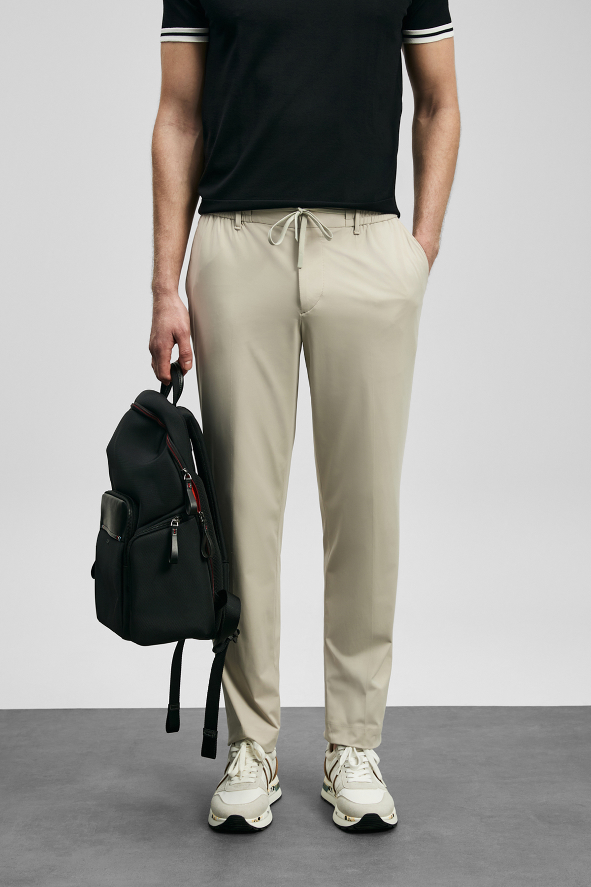 Calep Smart Erkek Chino Pantolon Slim Fit Bej - Lufian (1)