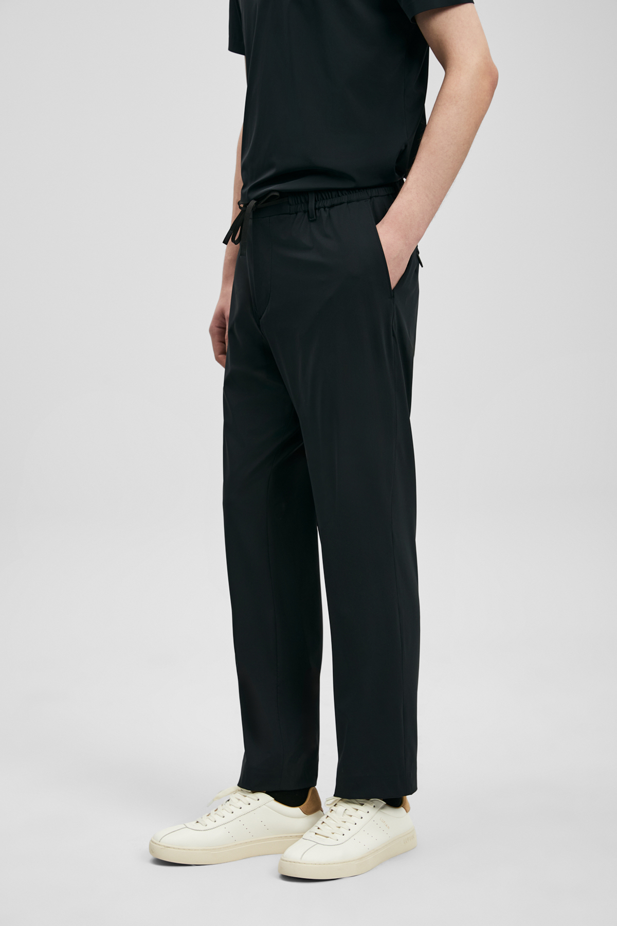 Calep Smart Erkek Chino Pantolon Slim Fit Siyah - LUFIAN