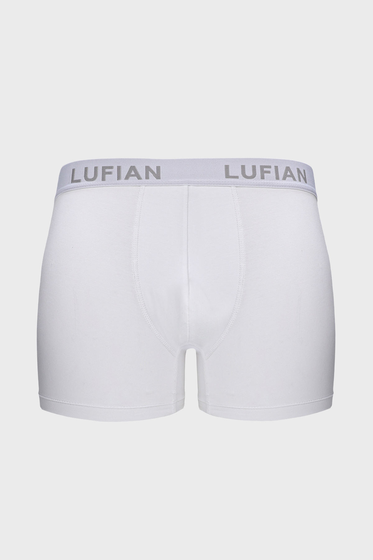 Darcy Erkek Pamuklu Boxer Beyaz - LUFIAN