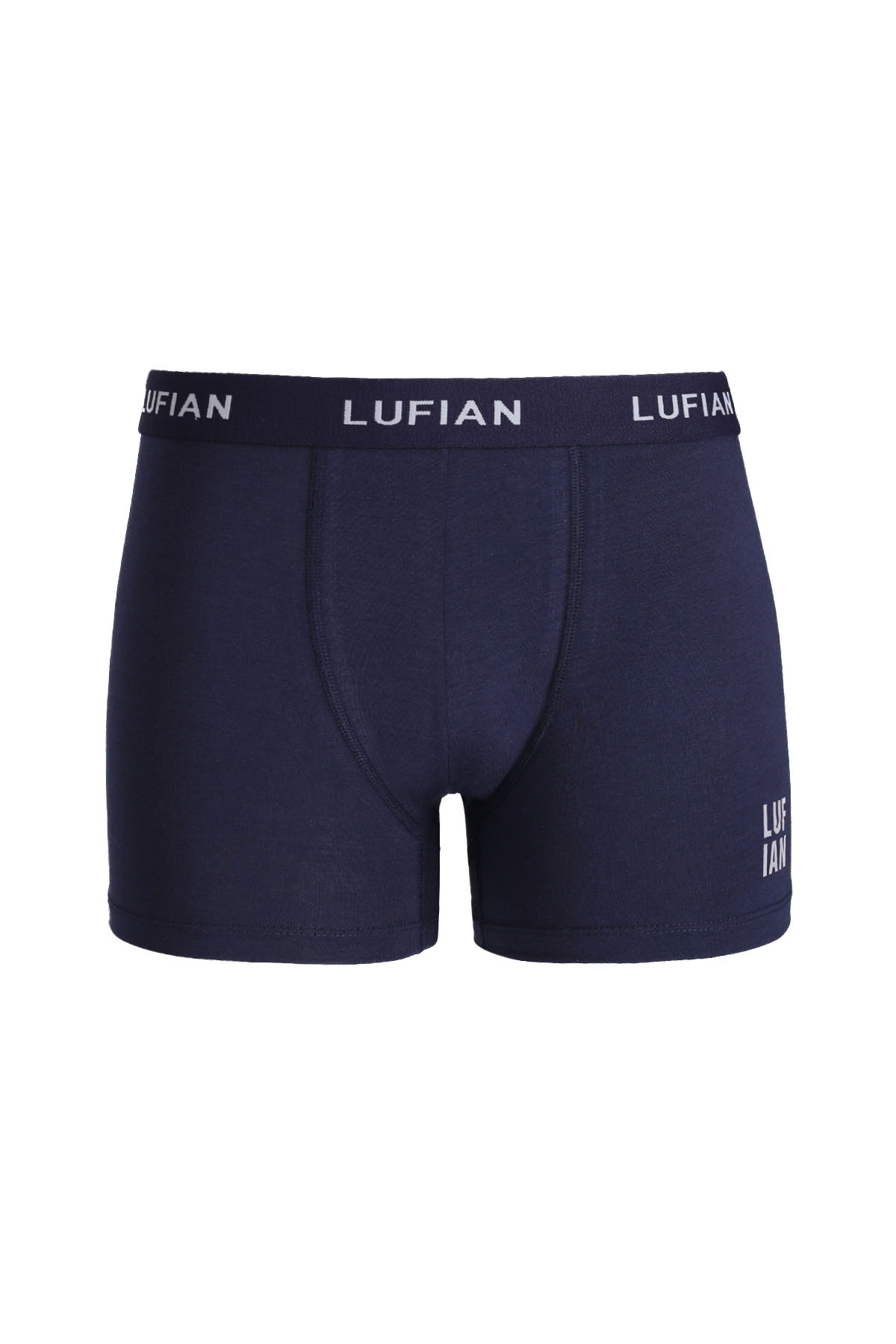 Darcy Erkek Pamuklu Boxer Lacivert - LUFIAN