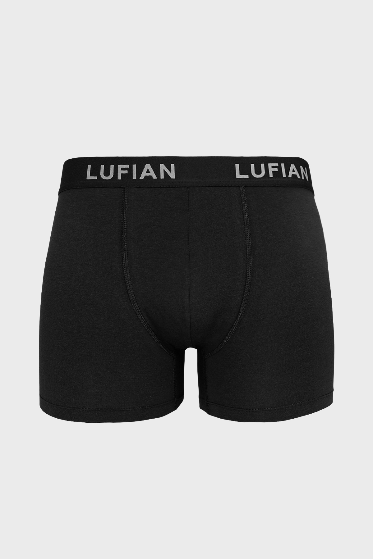 Darcy Erkek Pamuklu Boxer Siyah - LUFIAN