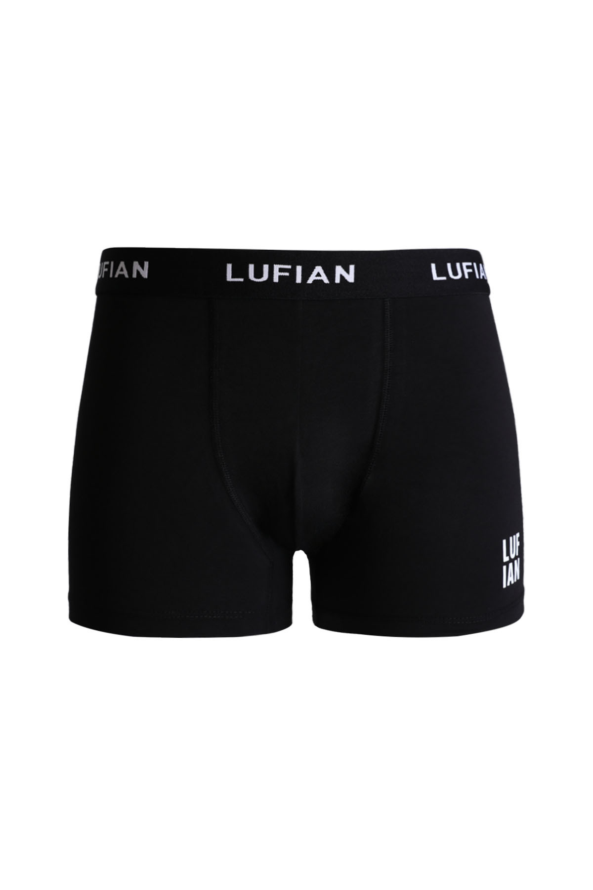Darcy Erkek Pamuklu Boxer Siyah - LUFIAN