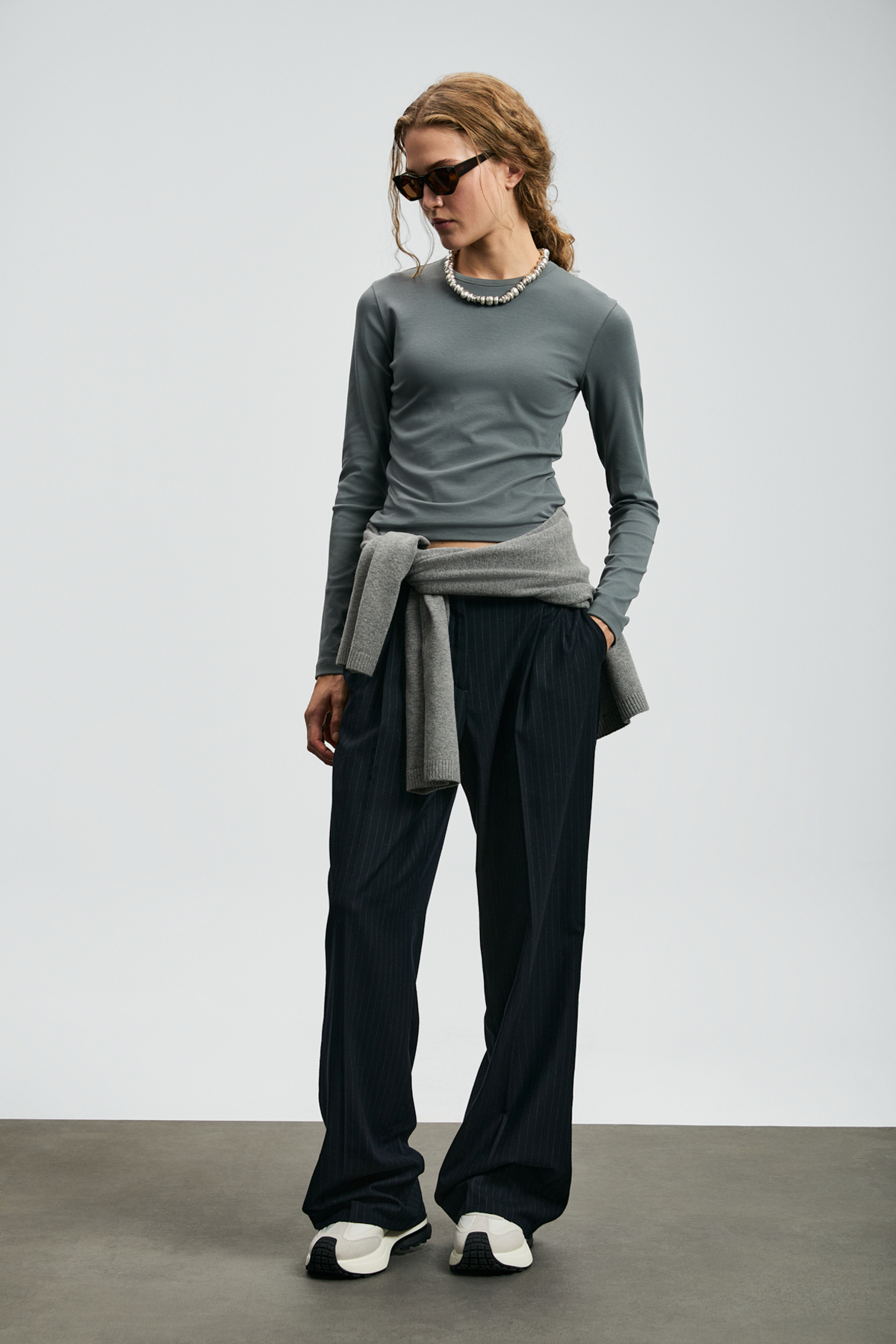 Amıra Damen-T-Shirt Grün - LUFIAN