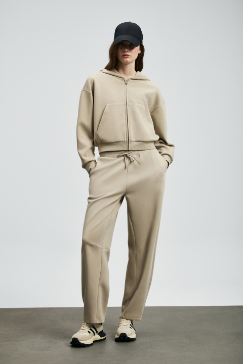 Cara Damen-Strickpullover beige - LUFIAN