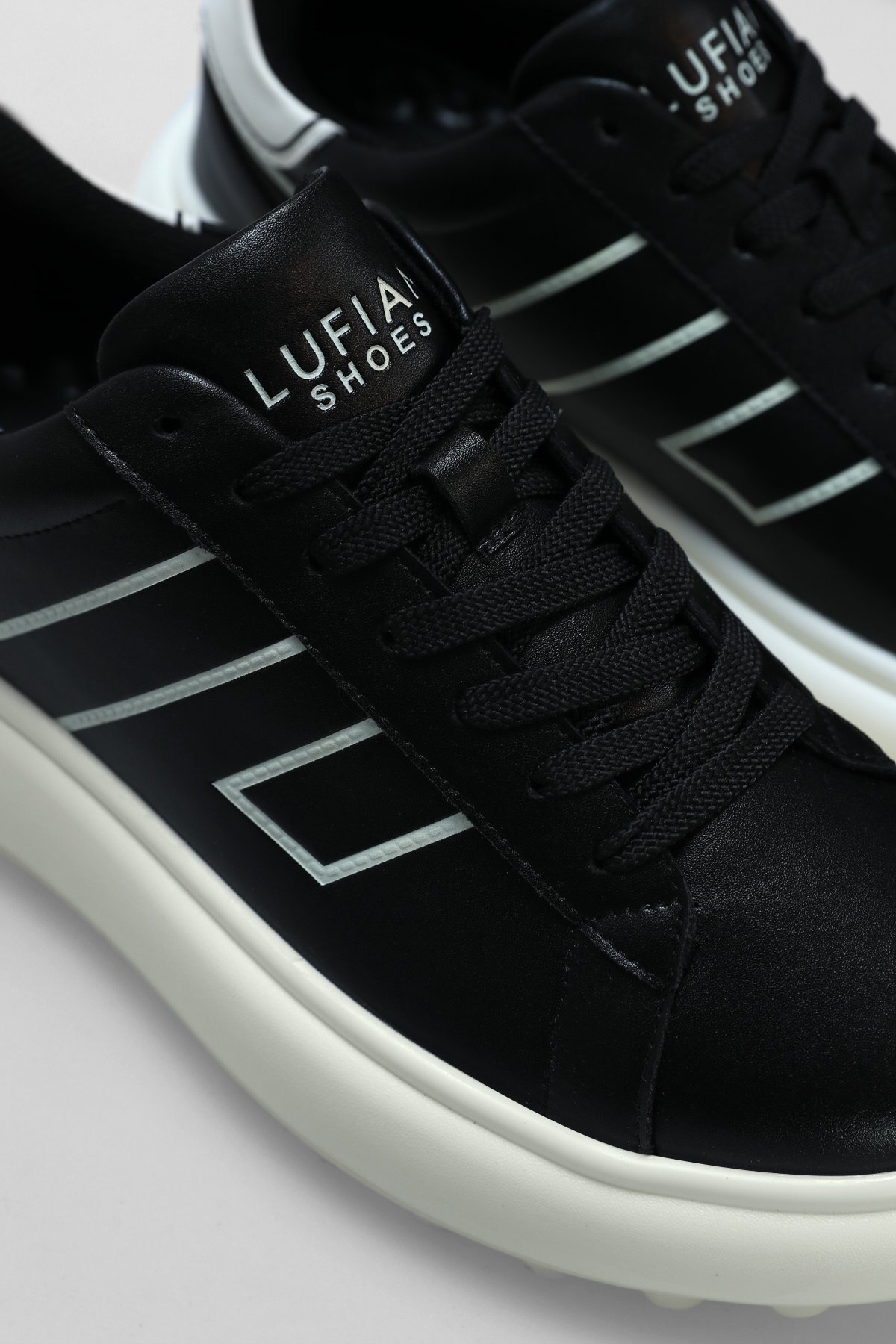 Harold Herren-Sneakerschuhe Schwarz - LUFIAN