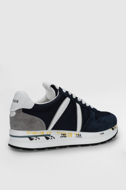 Rex Herren-Sneakerschuhe Marineblau - LUFIAN