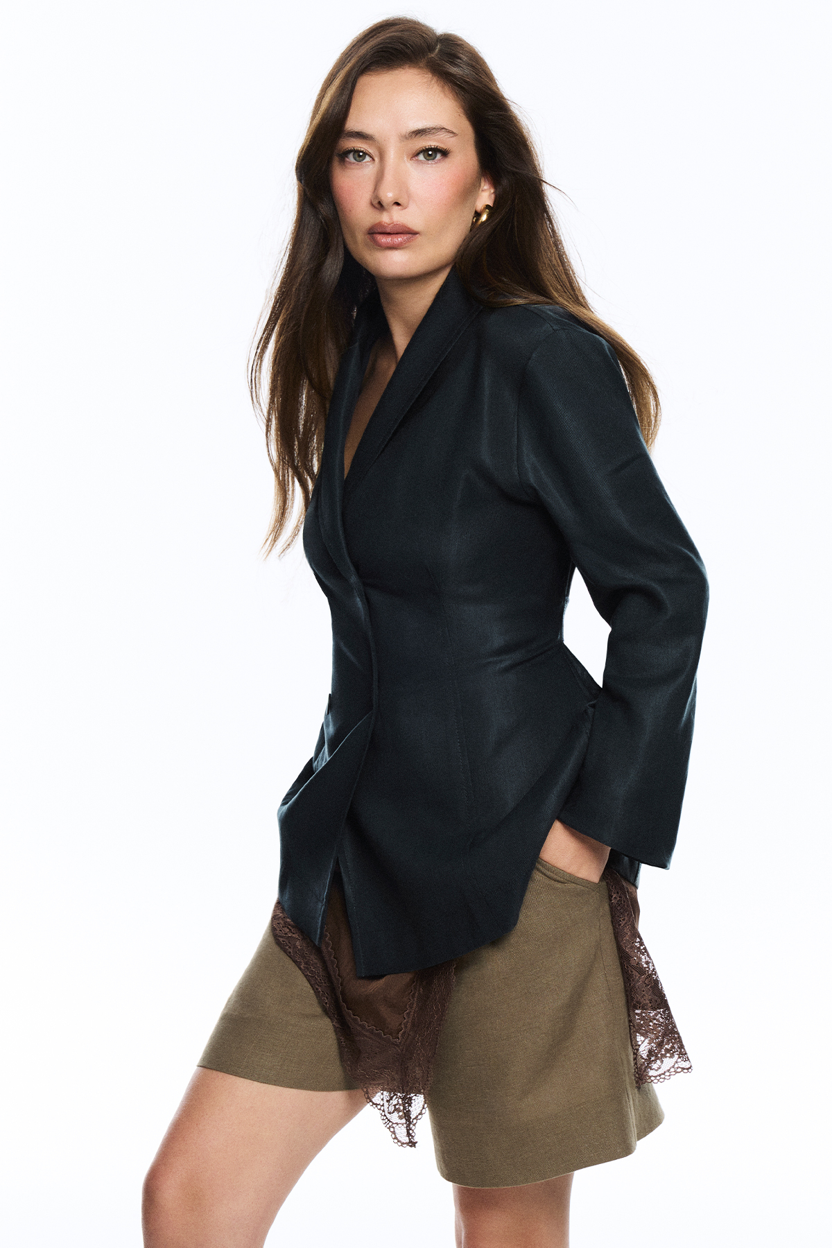 Women Jacket Black - Lufian