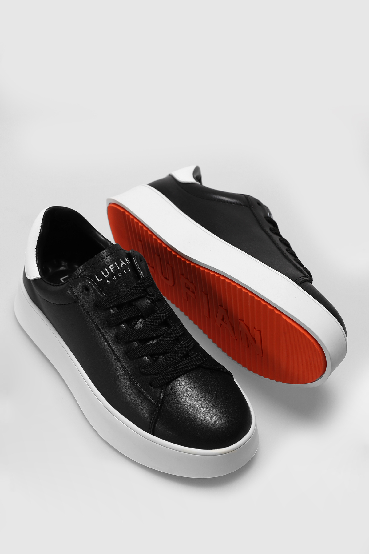 Adel Women's Sneaker Shoes Black - LUFIAN