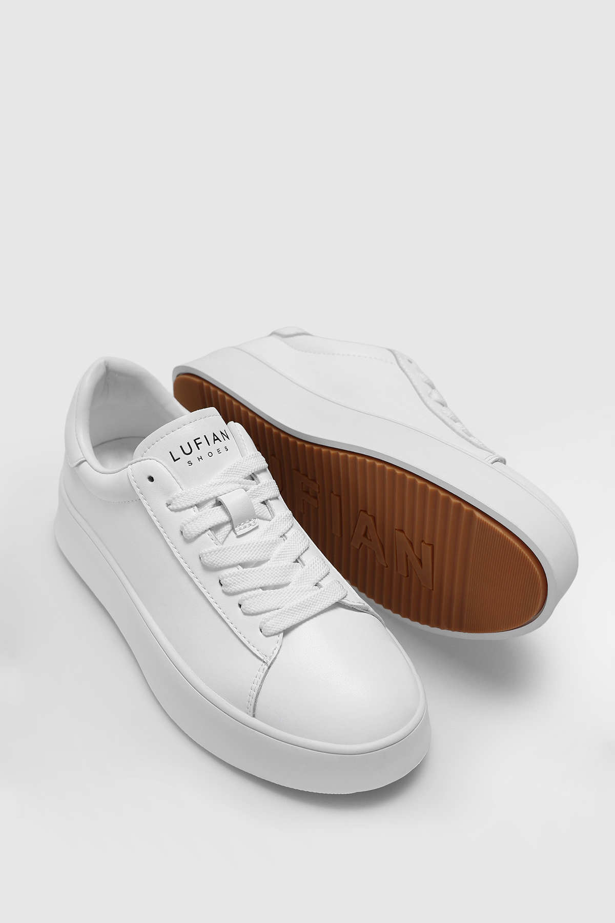 Adel Women's Sneaker Shoes White - LUFIAN