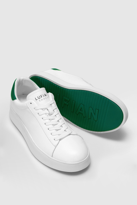 Anton Men's Sneaker Shoes Green - LUFIAN