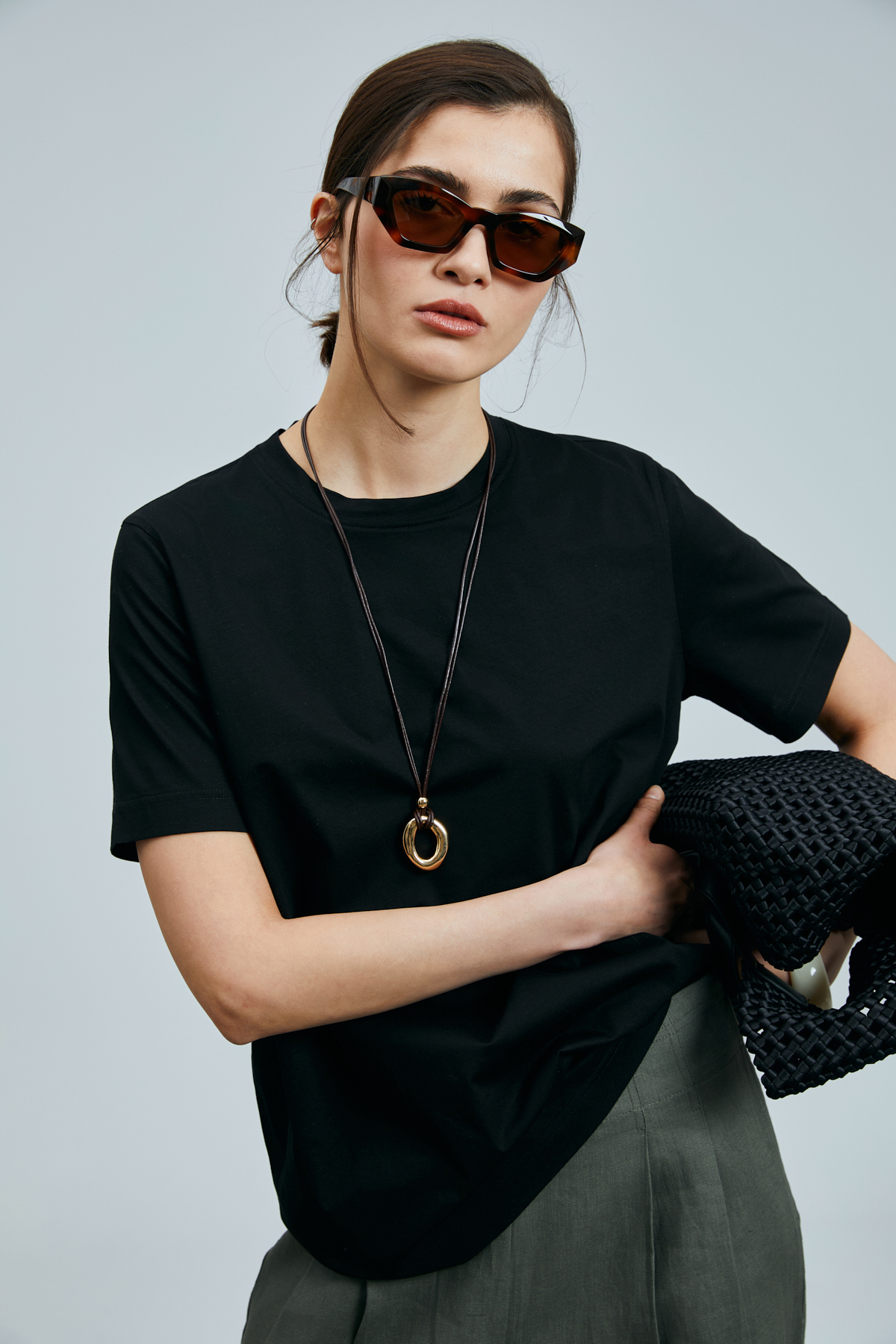 Dıdo Women's T-Shirt Black - LUFIAN