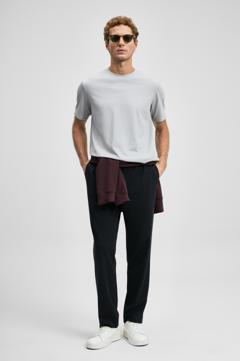Fınto Modern Graphic T-Shirt Stone - LUFIAN