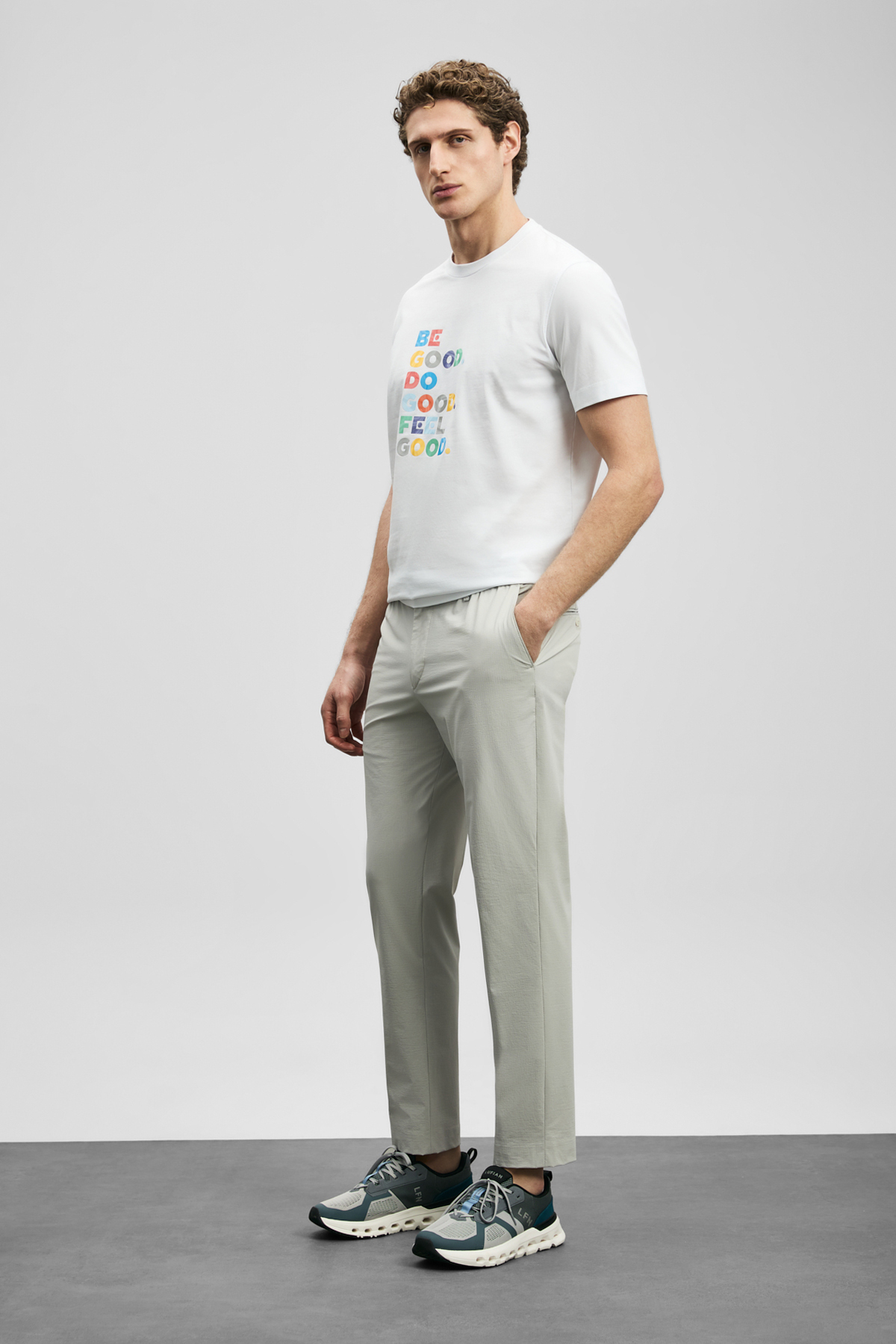Good Modern Graphic T-Shirt Off White - LUFIAN