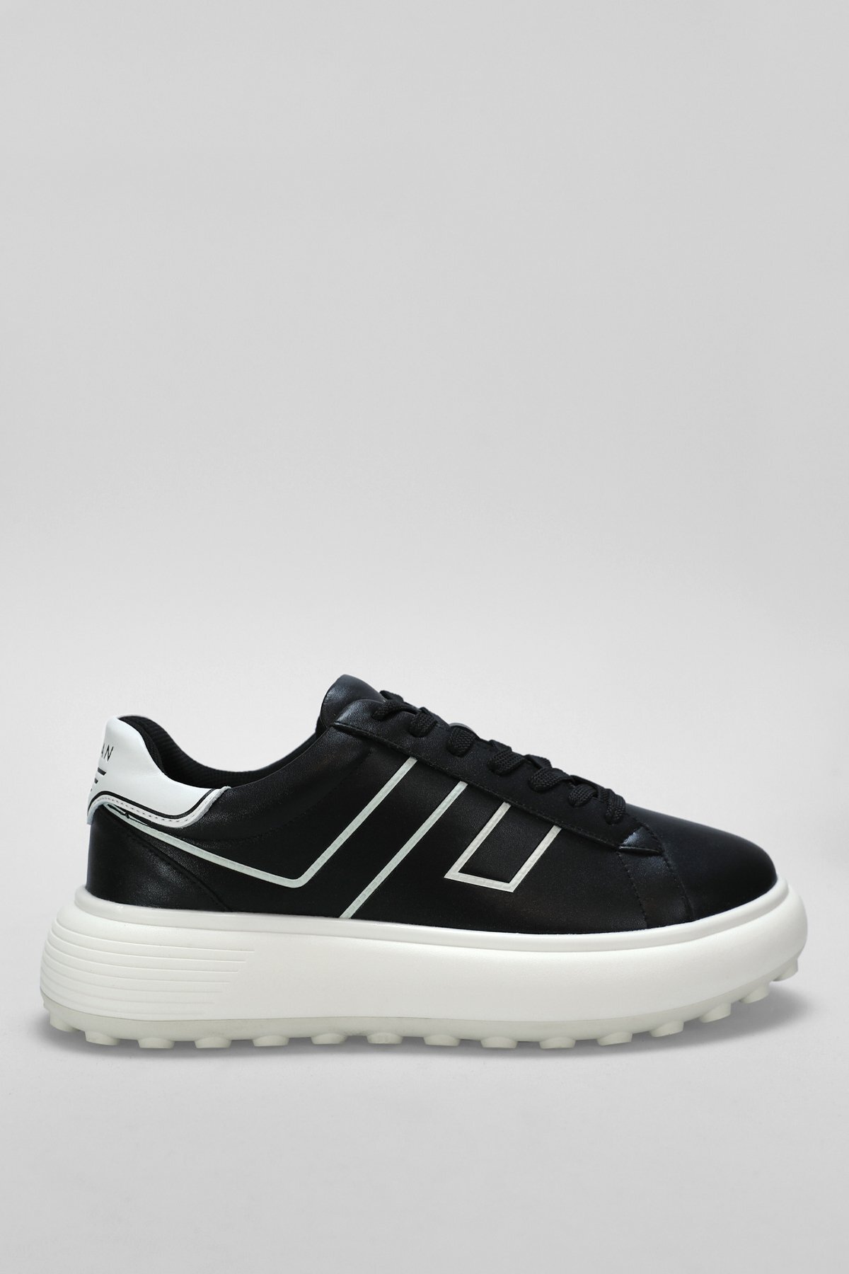 Harold Men's Sneaker Shoes Black - LUFIAN