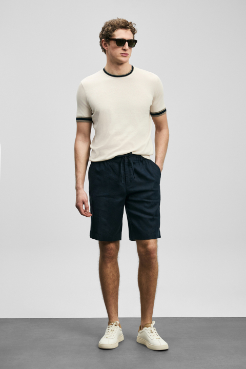 Henry Men's Cotton Sweater Off White - LUFIAN
