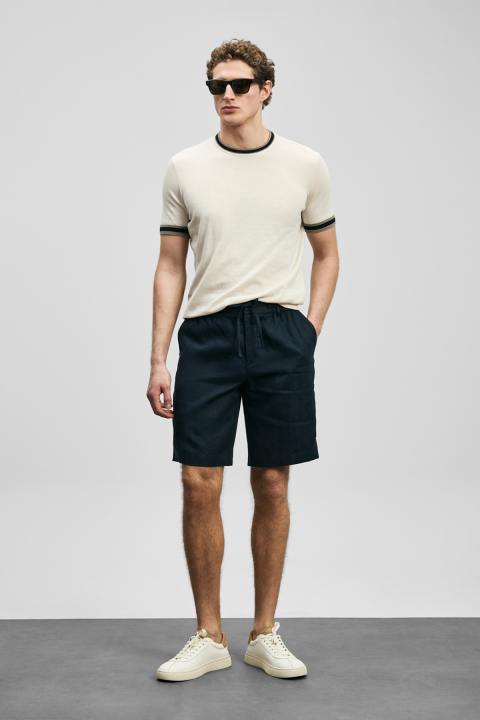 Henry Men's Cotton Sweater Off White - LUFIAN