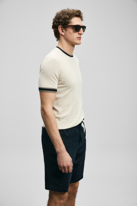 Henry Men's Cotton Sweater Off White - LUFIAN