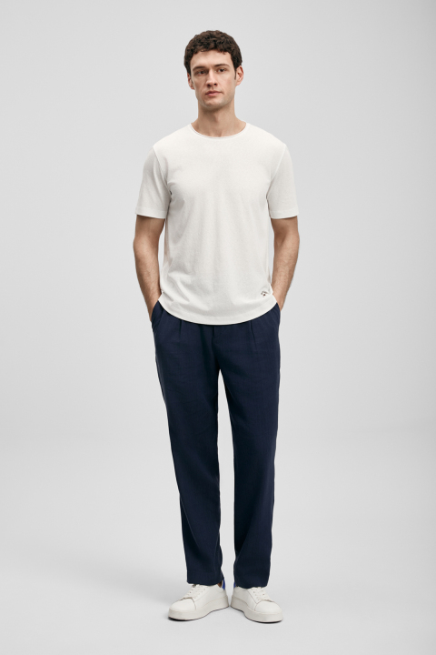 Junya Men's Basic T-Shirt Off White - LUFIAN
