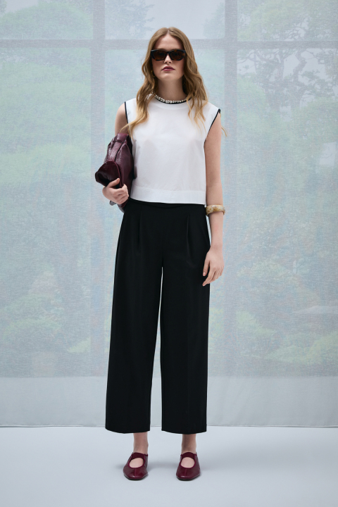 Karmına Women's Blouse Off White - LUFIAN