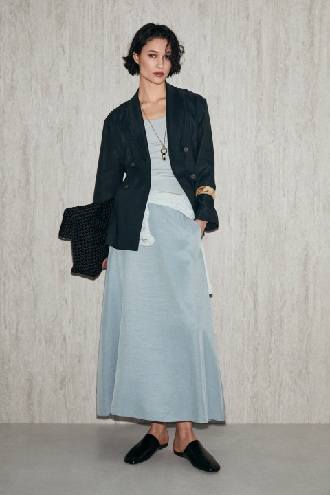 Malta Women's Skirt Blue - LUFIAN