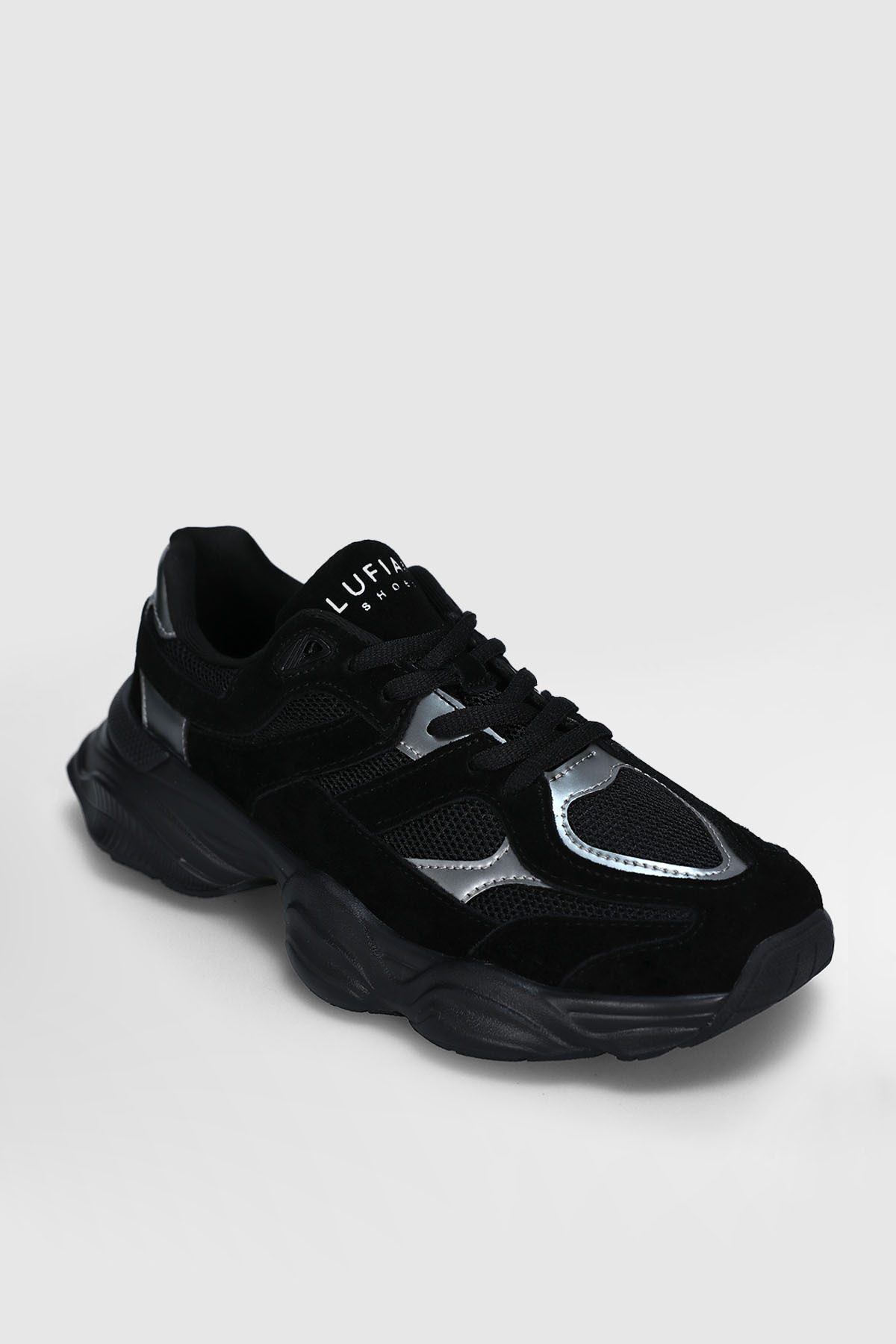 Mery Women's Sneaker Shoes Black - LUFIAN
