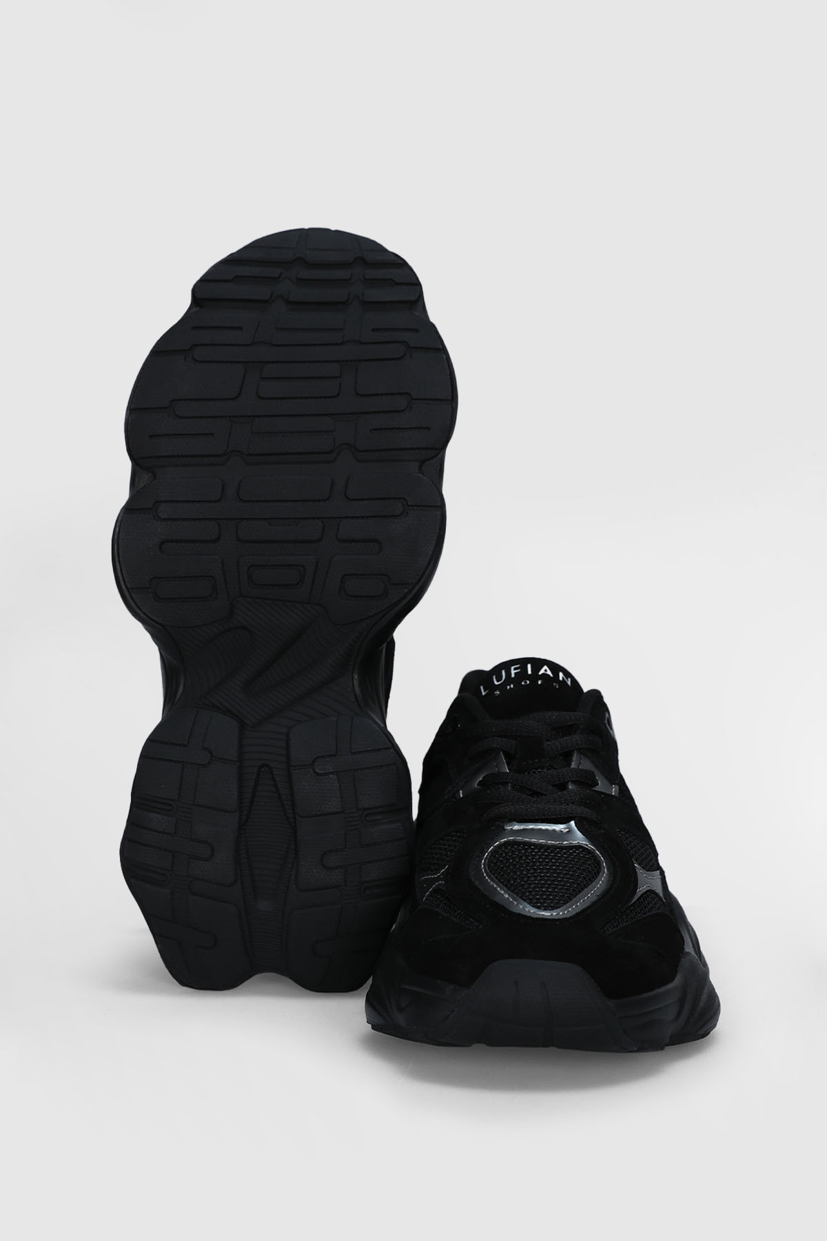 Mery Women's Sneaker Shoes Black - LUFIAN