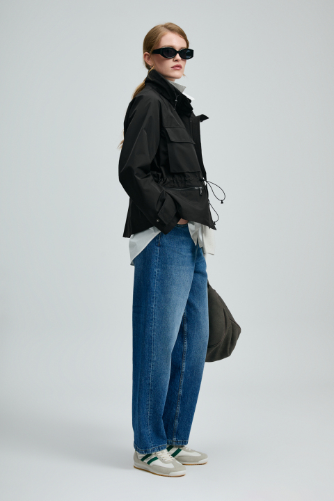 Quınn Women's Outerwear Black - LUFIAN