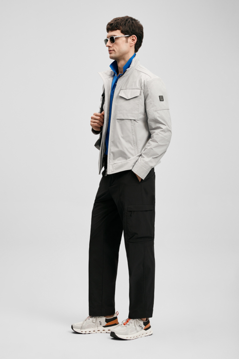 Respect Men's Beach Jogger Pants Regular Fit Black - LUFIAN