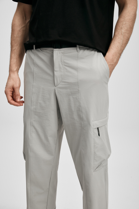 Respect Men's Beach Jogger Pants Regular Fit Stone - LUFIAN