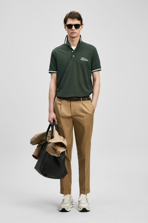 Smart Mens Chino Pants Slım Fıt Beıge - LUFIAN