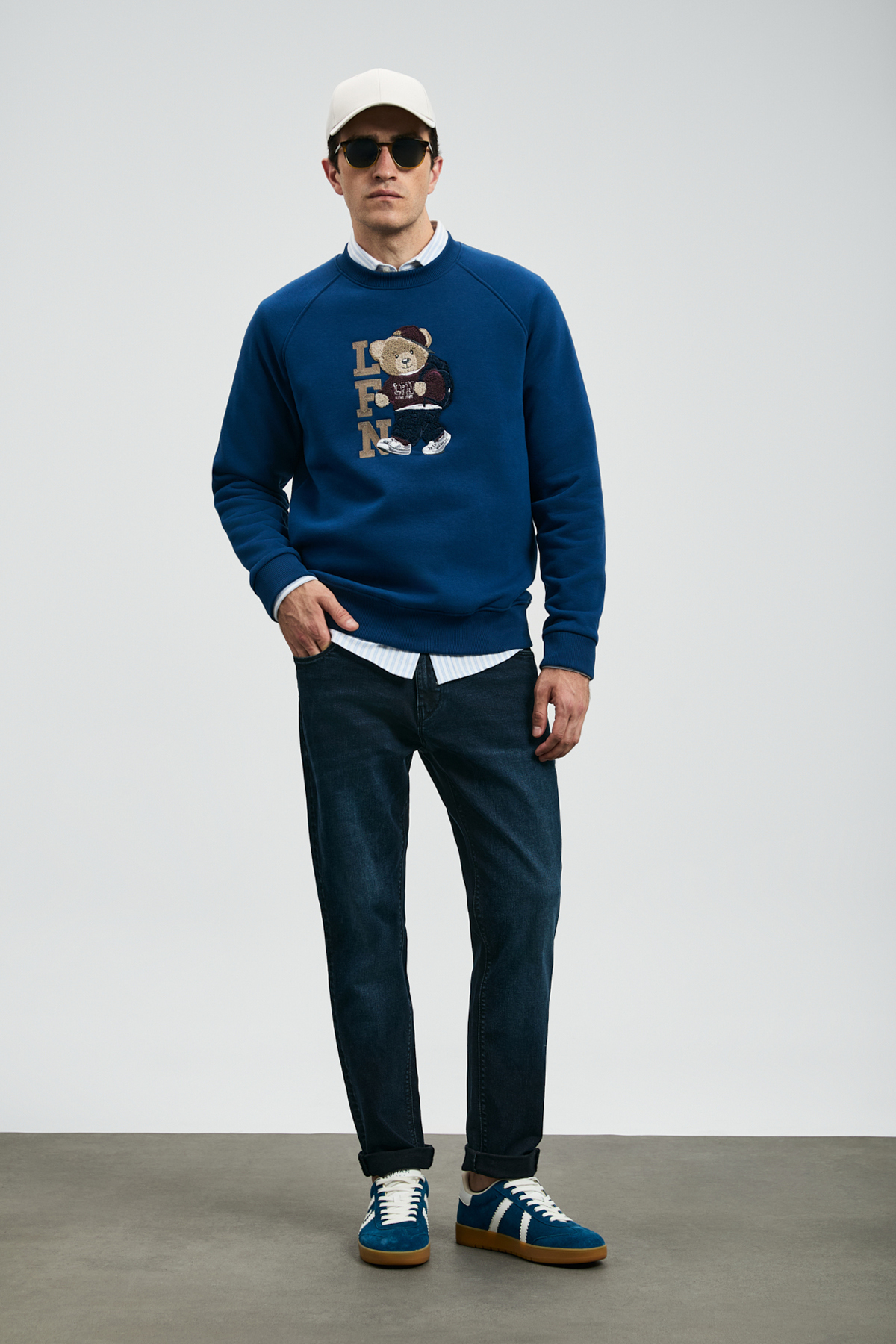 Storm Men's Sweatshirt Saxes - LUFIAN