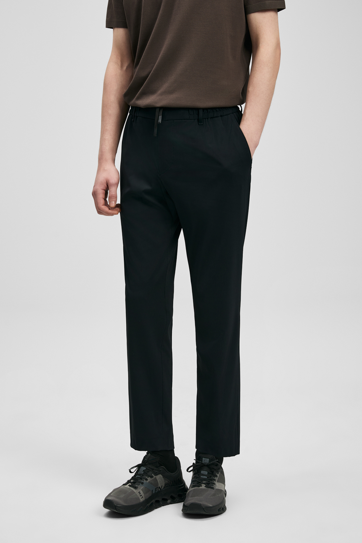 Evrıc Smart Erkek Chino Pantolon Slim Fit Siyah - LUFIAN