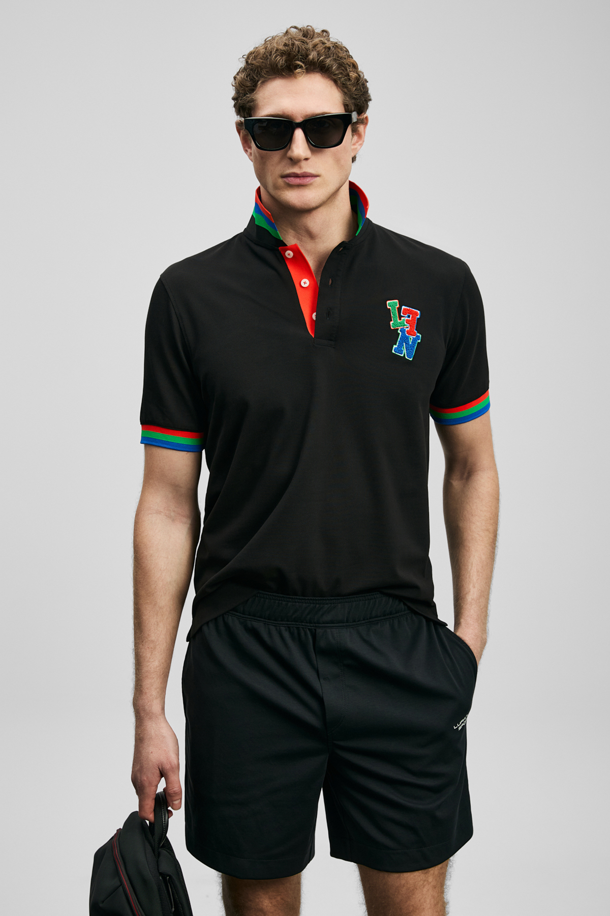Fun Smart Erkek Polo Tişört Siyah - Lufian (1)