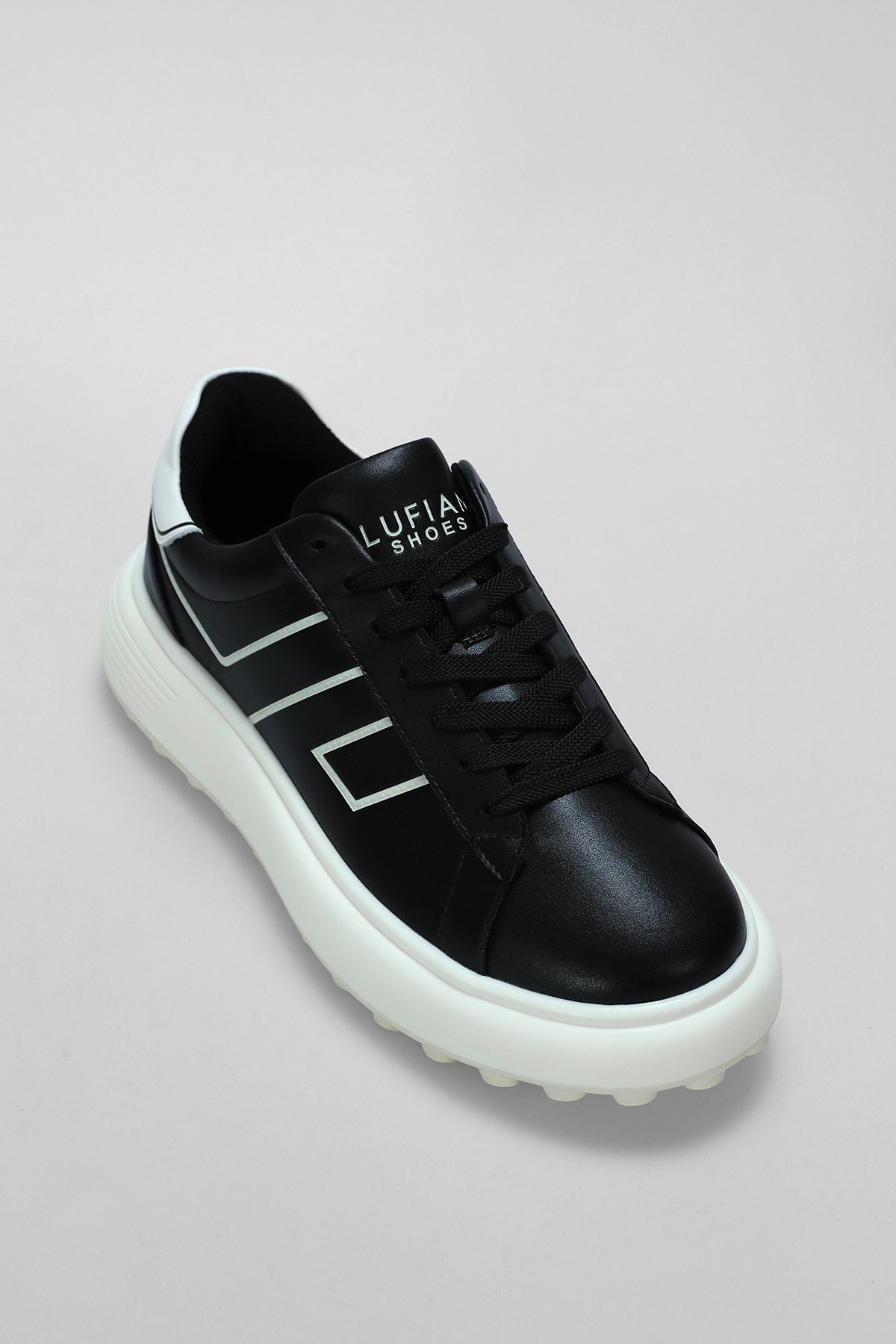 Harold Erkek Sneaker Ayakkabı Siyah - LUFIAN