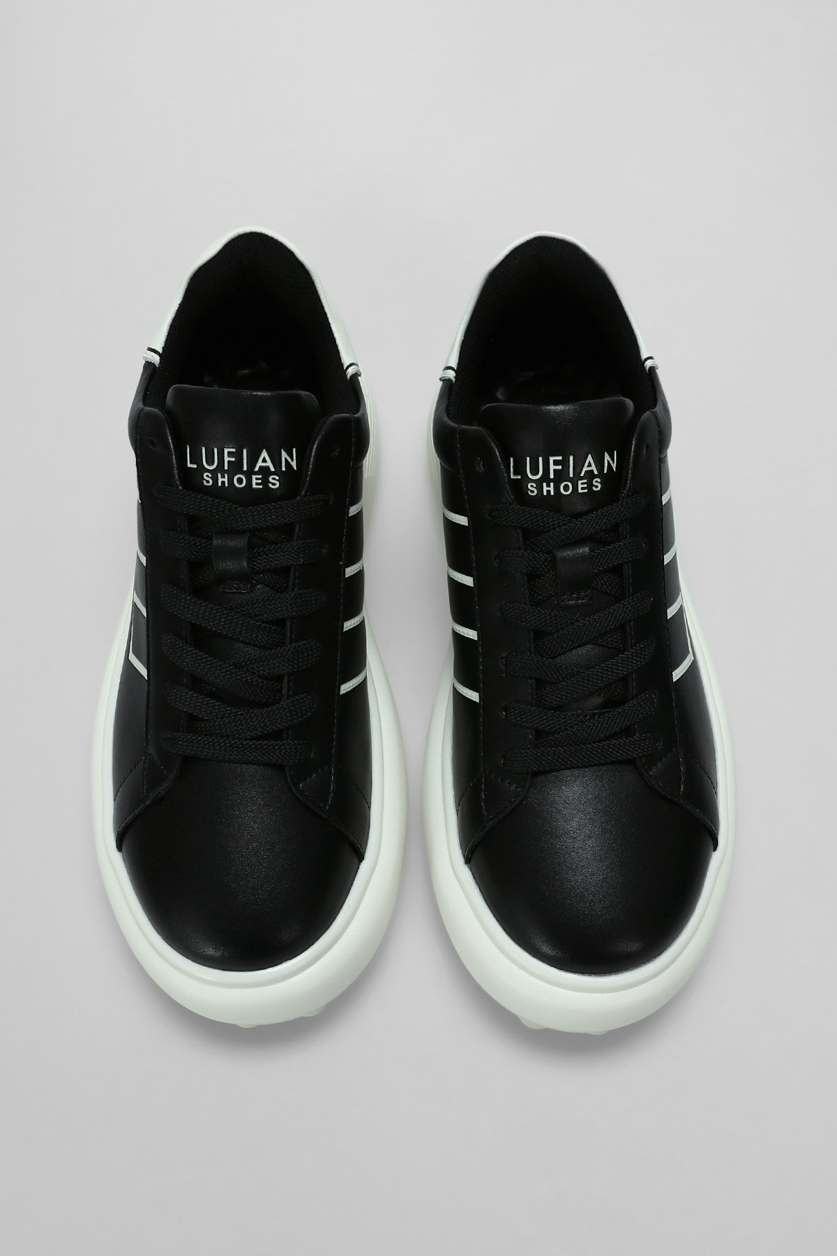 Harold Erkek Sneaker Ayakkabı Siyah - LUFIAN