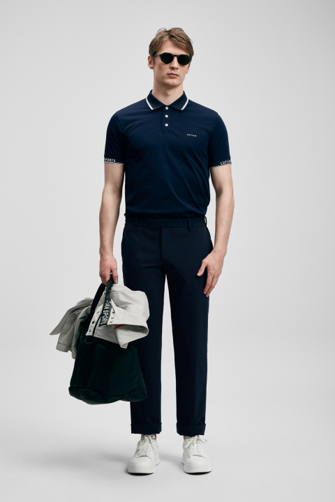 Hold Smart Erkek Polo Tişört Lacivert - LUFIAN