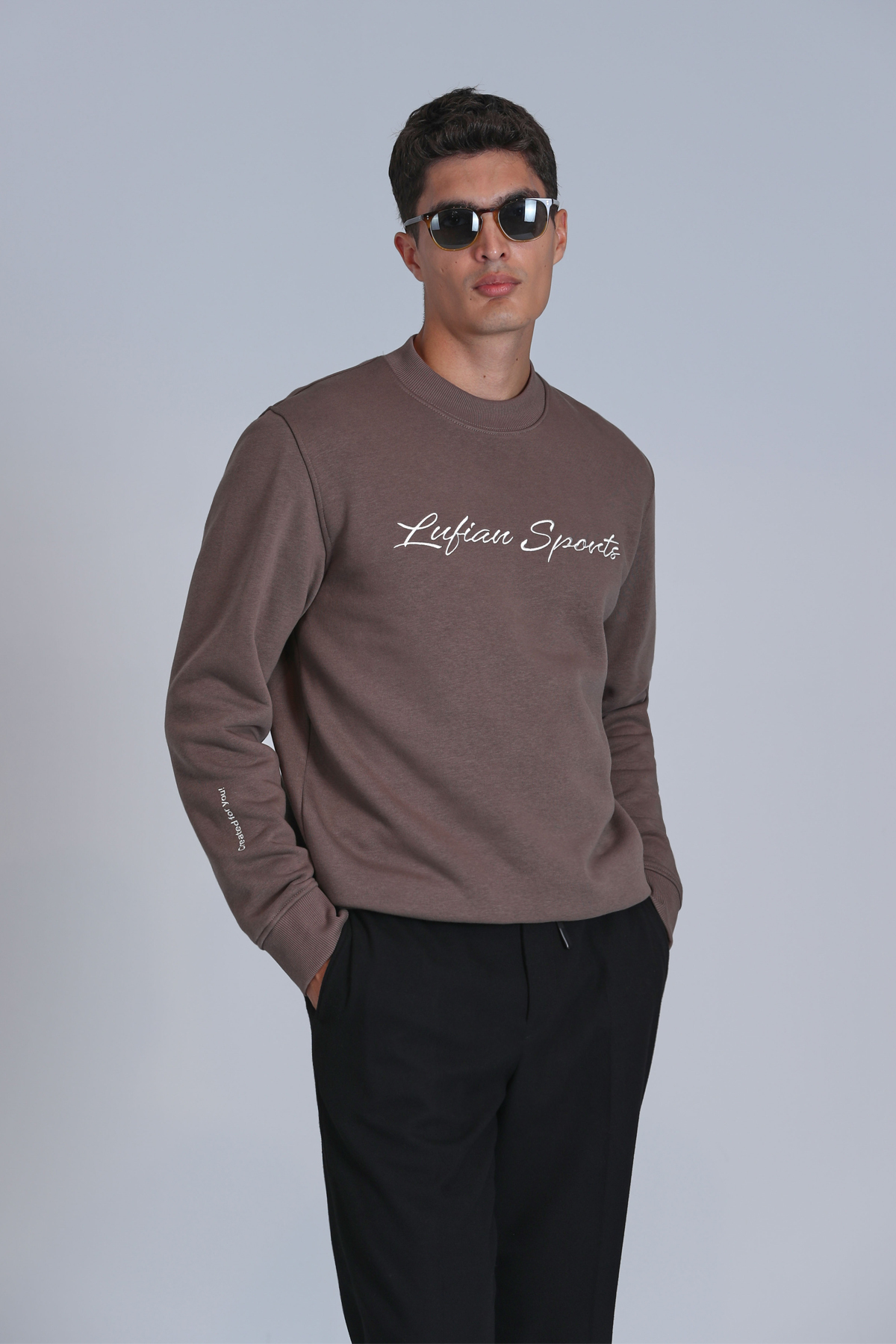 Loved Erkek Sweatshirt Bakır - Lufian