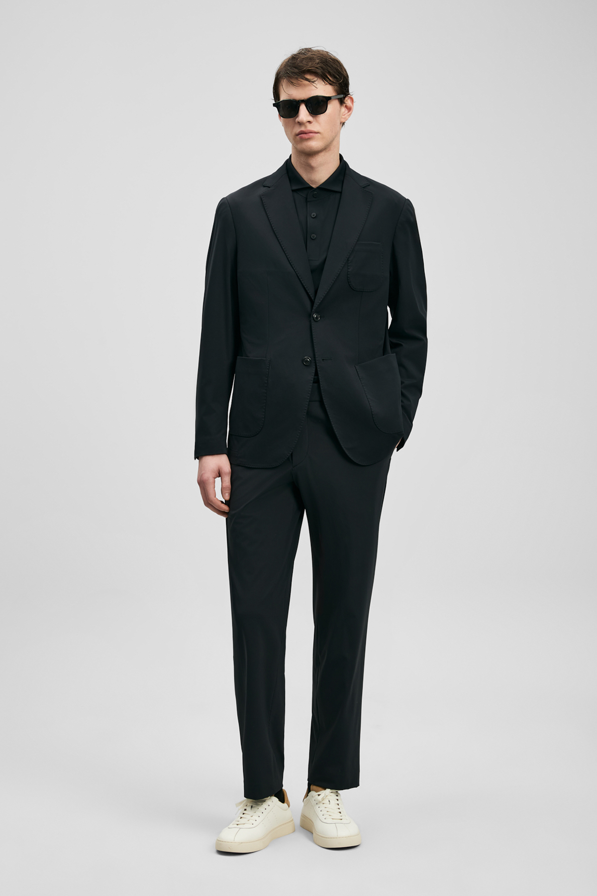 Luıs Spor Erkek Blazer Ceket Slim Fit Siyah - LUFIAN