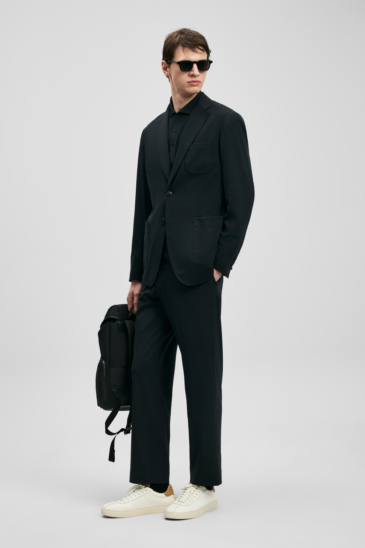 Luıs Spor Erkek Blazer Ceket Slim Fit Siyah - LUFIAN