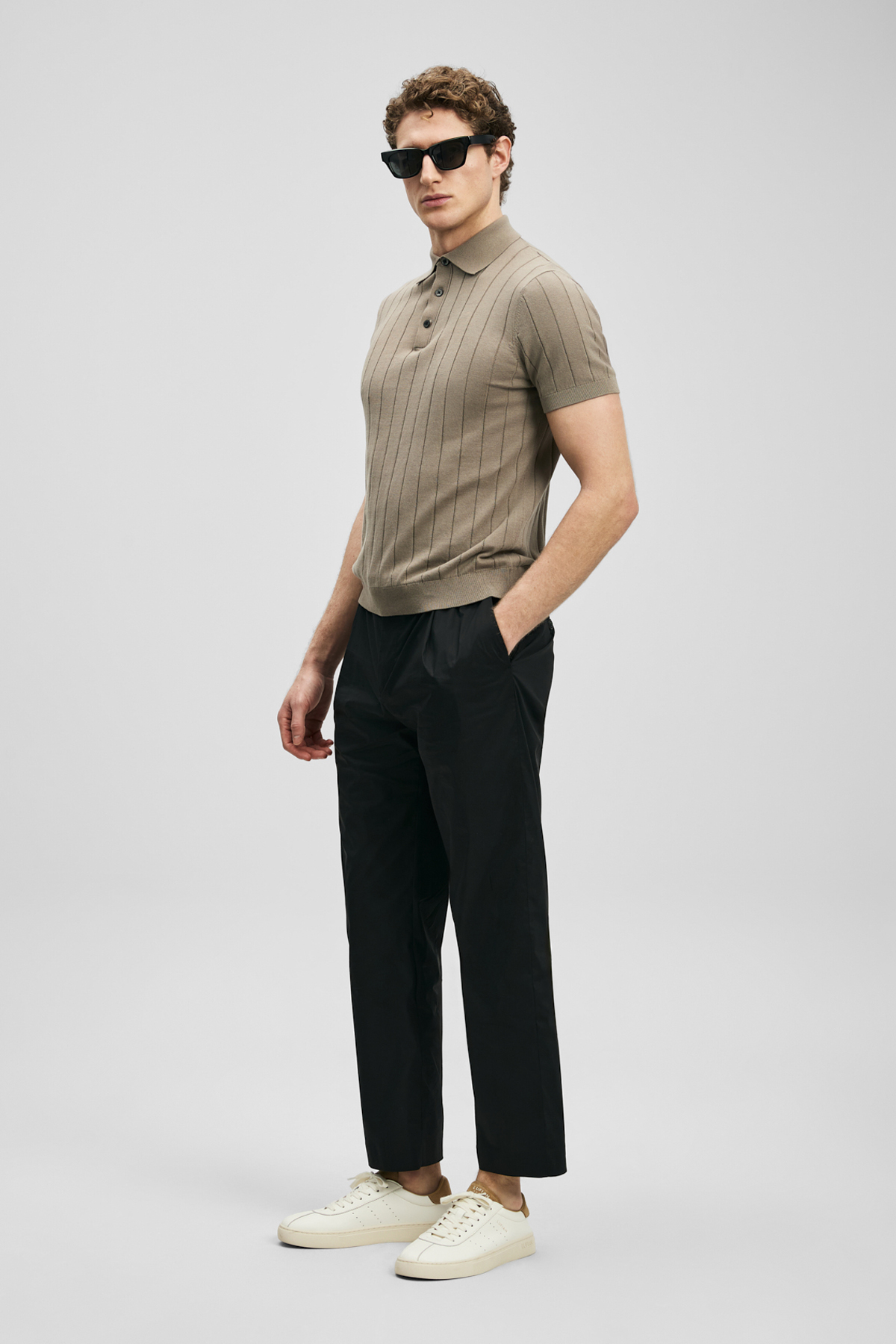 Malrıc Smart Erkek Chino Pantolon Slim Fit Siyah - LUFIAN