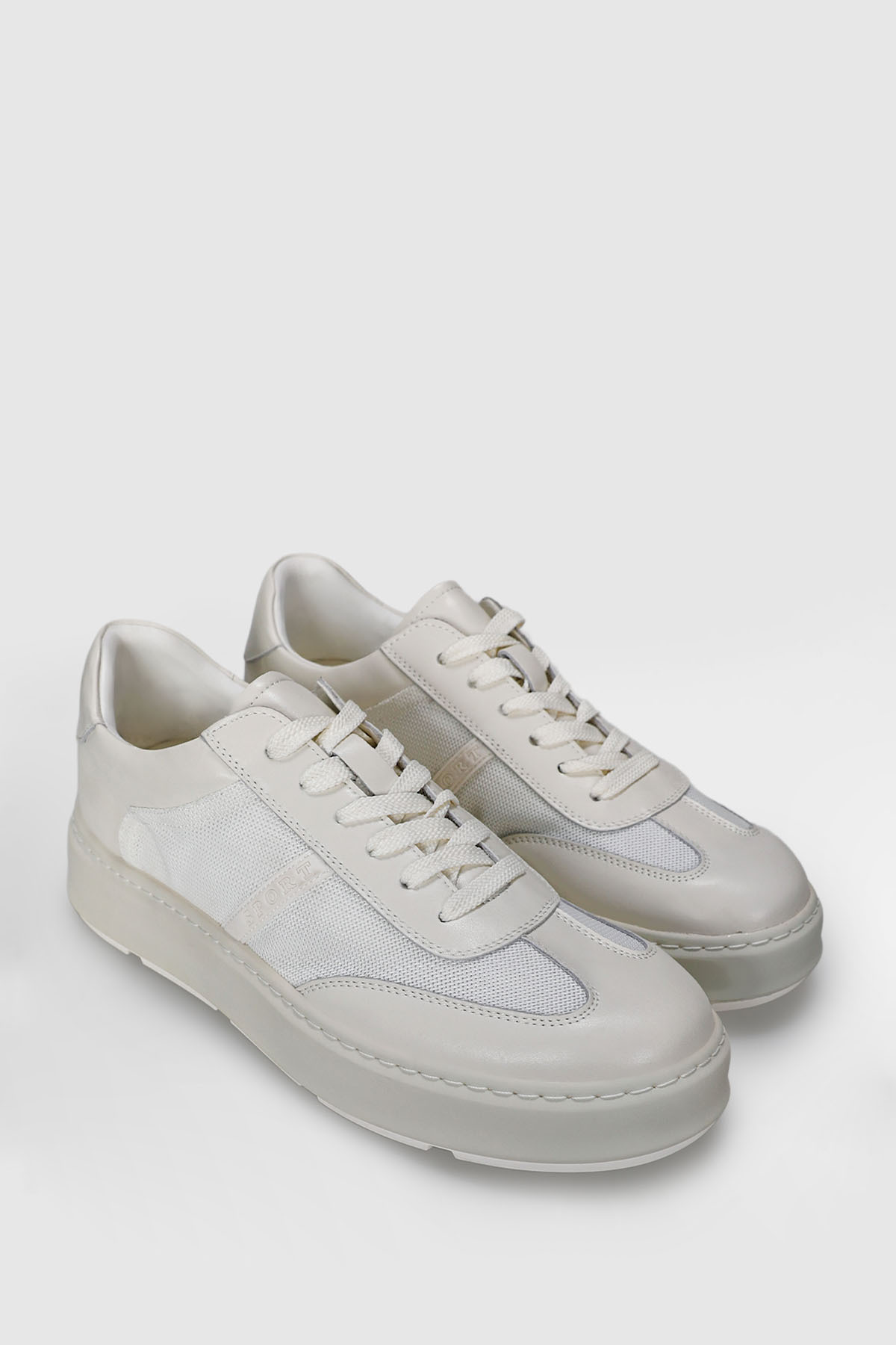 Max Erkek Sneaker Ayakkabı Beyaz - Lufian (1)
