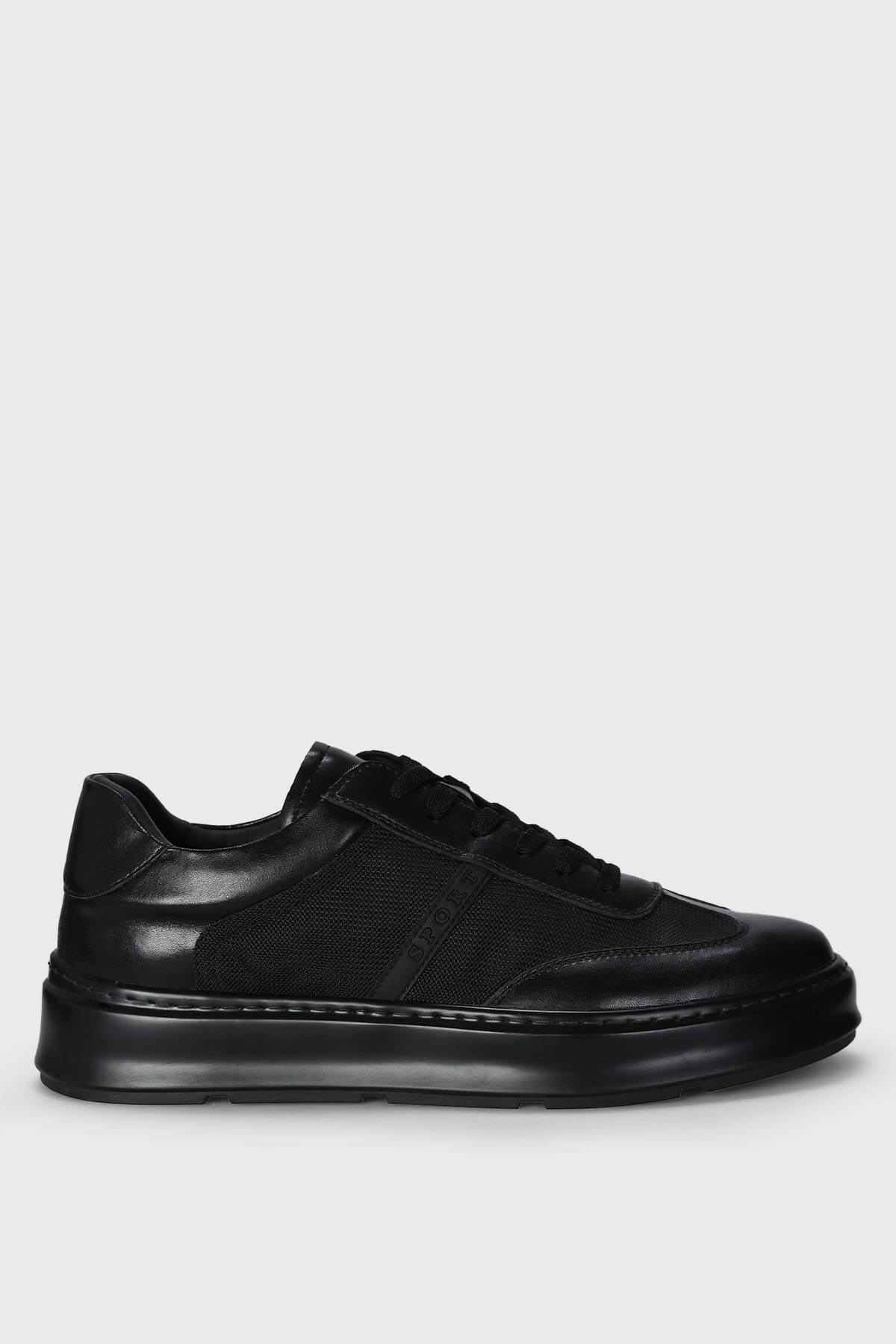 Max Erkek Sneaker Ayakkabı Siyah - Lufian