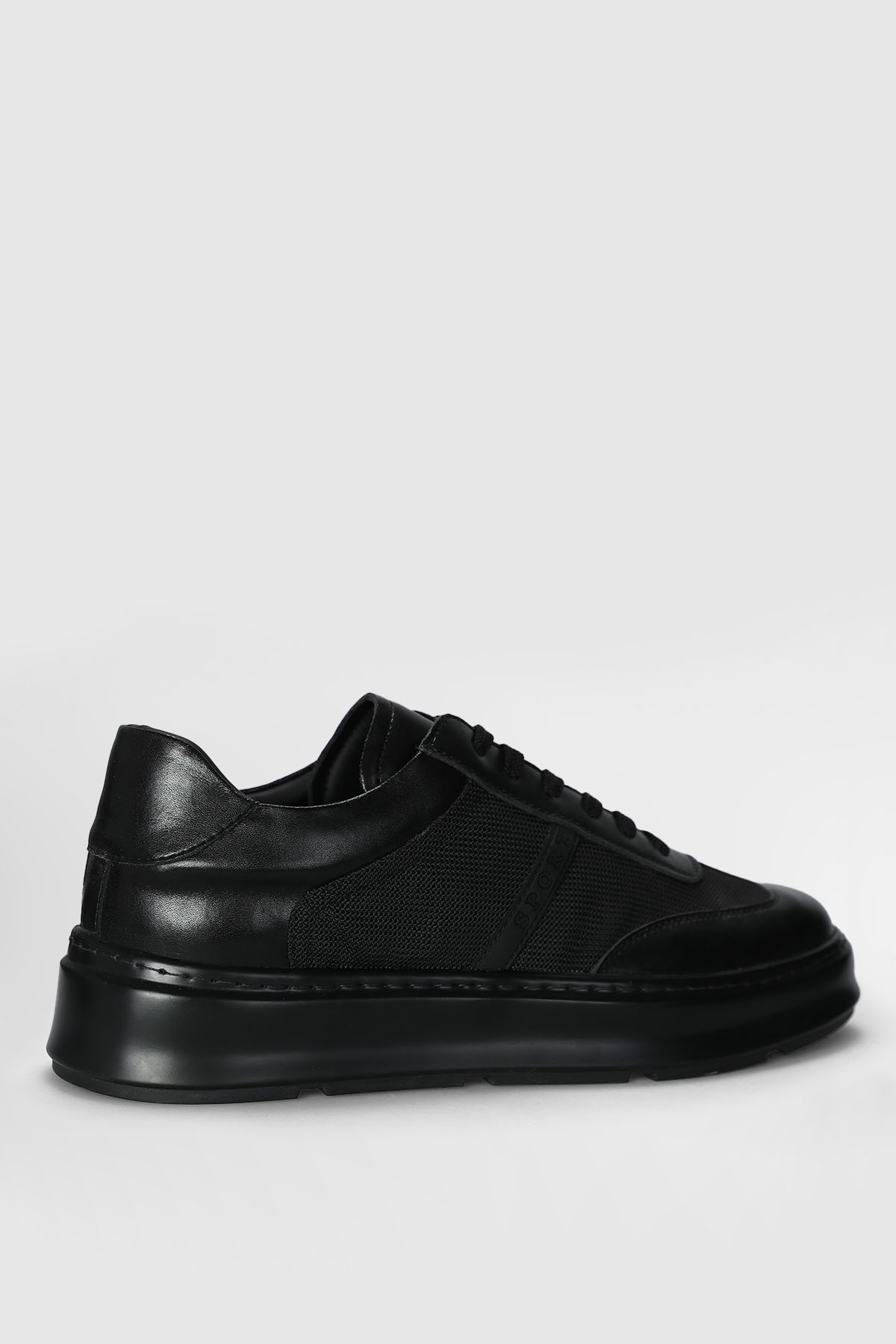 Max Erkek Sneaker Ayakkabı Siyah - LUFIAN
