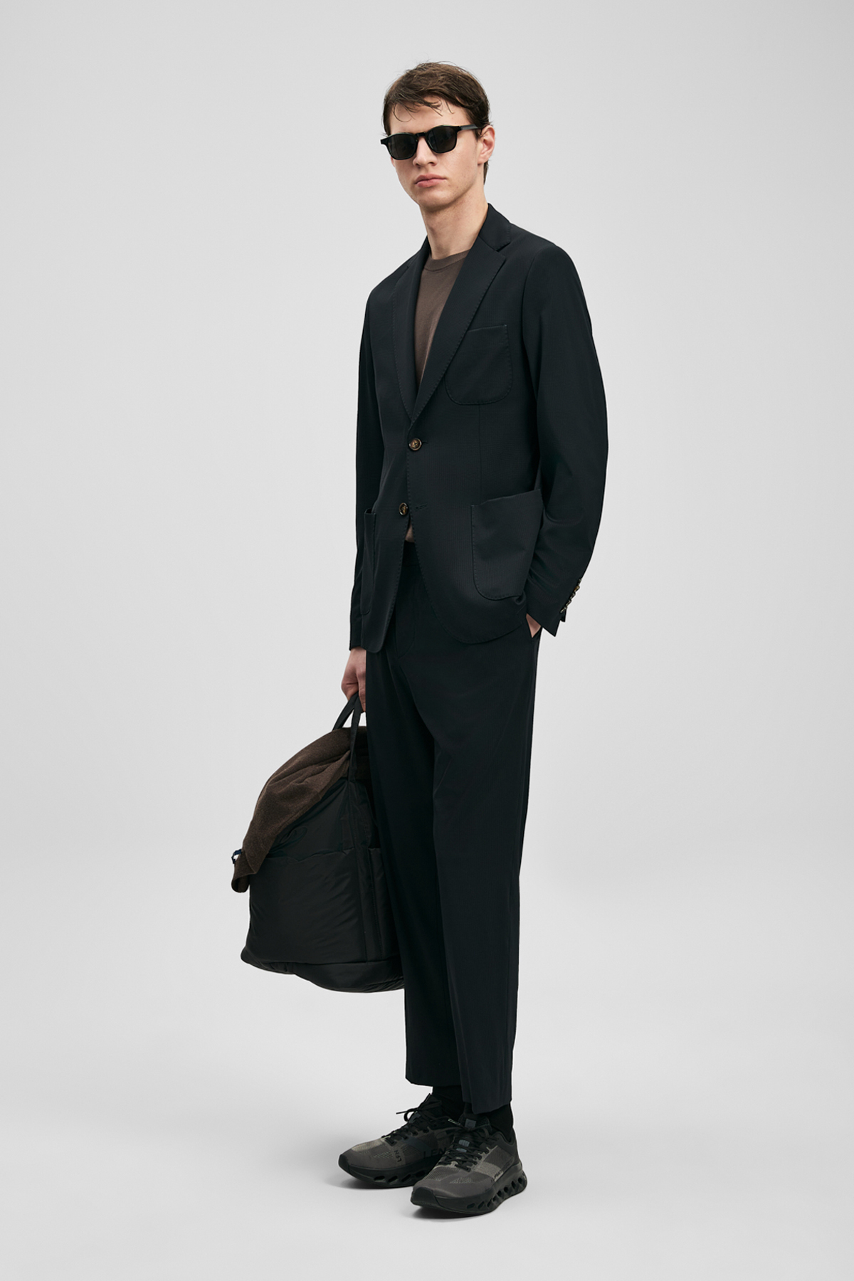 Noa Spor Erkek Blazer Ceket Slim Fit Siyah - Lufian (1)